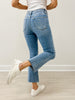 Vervet THROWBACK High Rise Patch Pocket Kick Flare Jeans