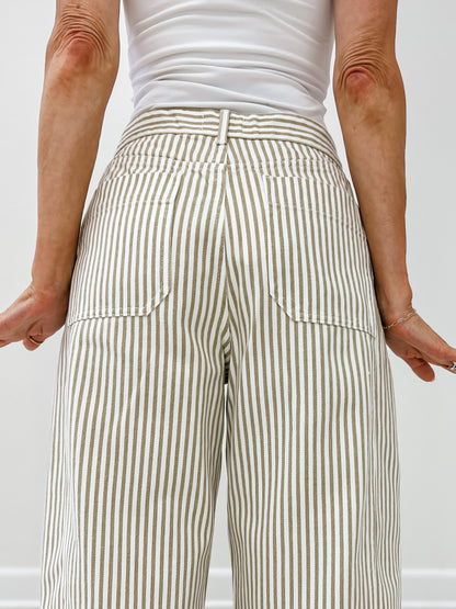 Pinstriped Pattern Pants