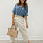 Pinstriped Pattern Pants