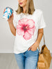 Hibiscus Flower Graphic Tee