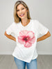 Hibiscus Flower Graphic Tee