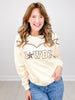 Howdy Studded Yoke Embroidered Sweatshirt