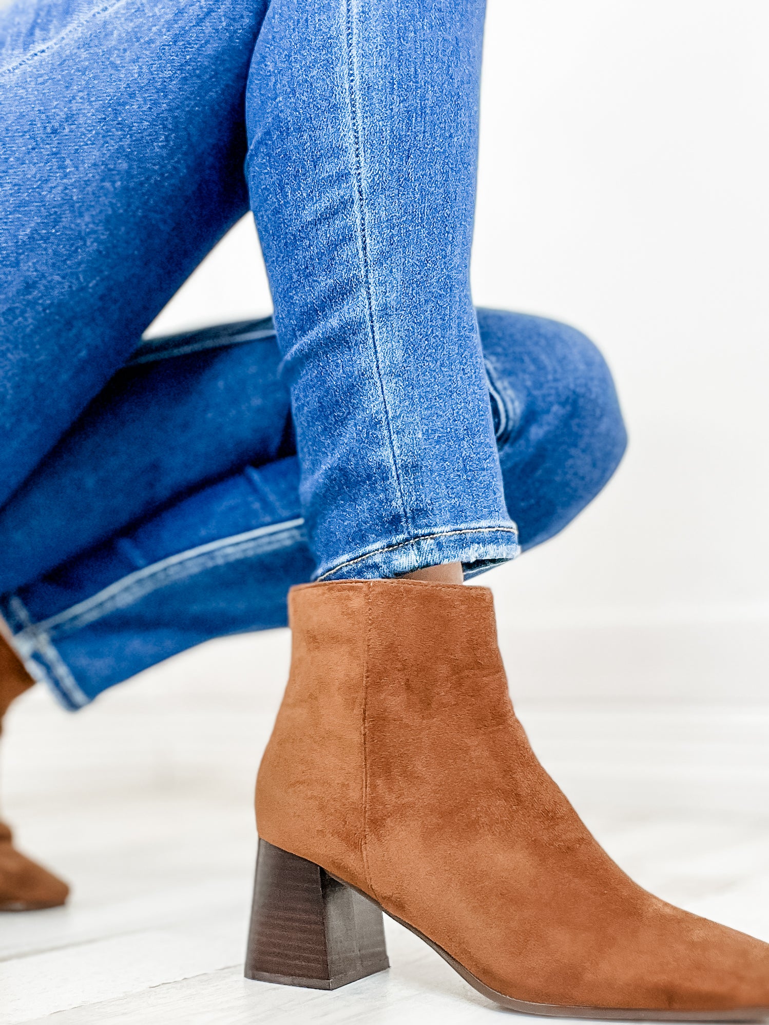 Vervet "Alyssa" High Rise Ankle Skinny Jean - No Distressing