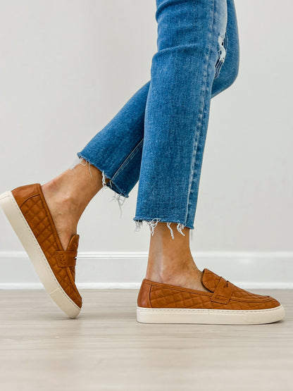 Corkys Guilty As Charged Quilted Loafers in COGNAC
