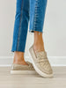 Corkys Guilty As Charged Quilted Loafers in GOLD WASHED METALLIC