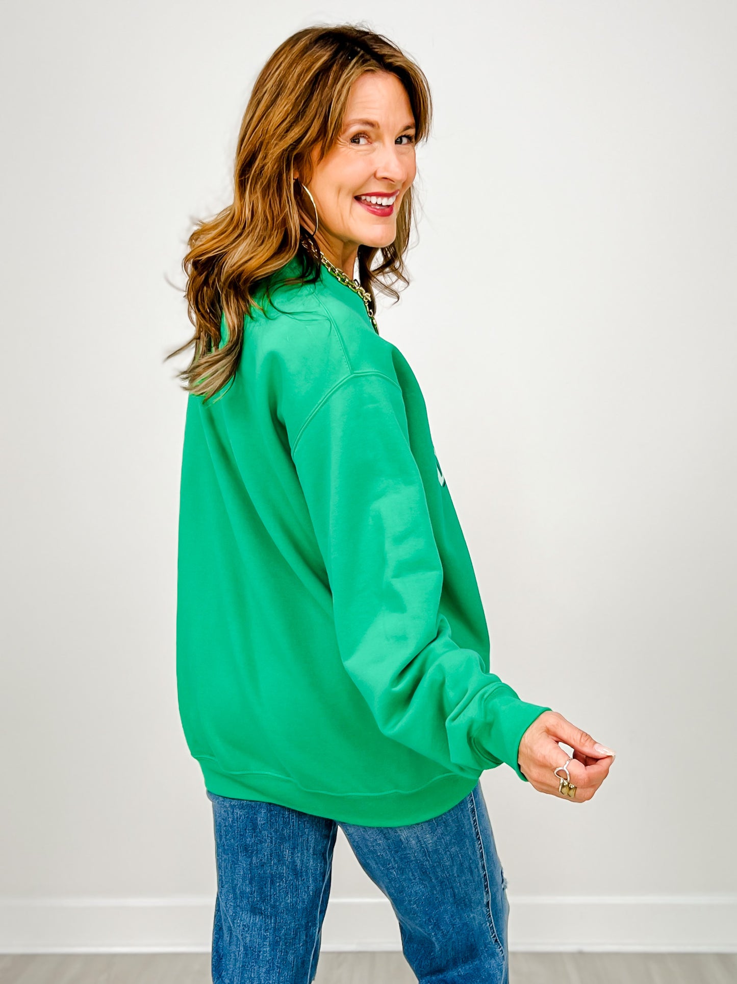 By Golly Be Jolly Graphic Sweatshirt