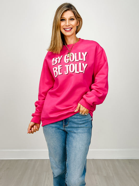 By Golly Be Jolly Graphic Sweatshirt