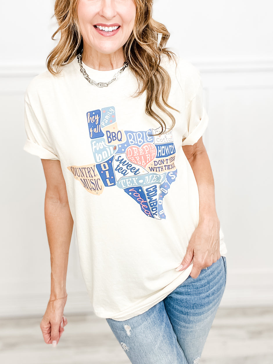 Deep in The Heart of Texas Graphic Tee