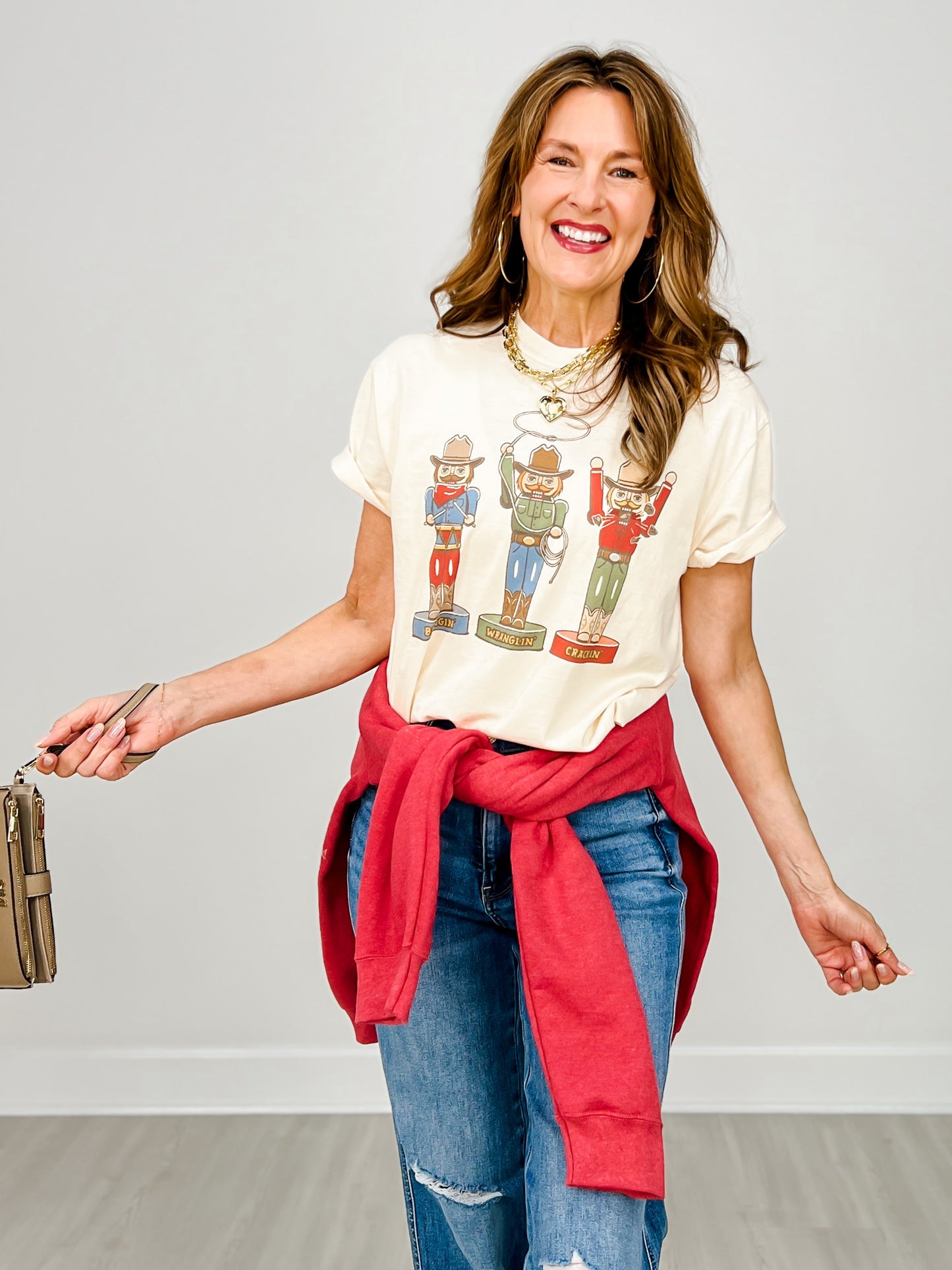 Cowboy Nutcrackers Graphic Top