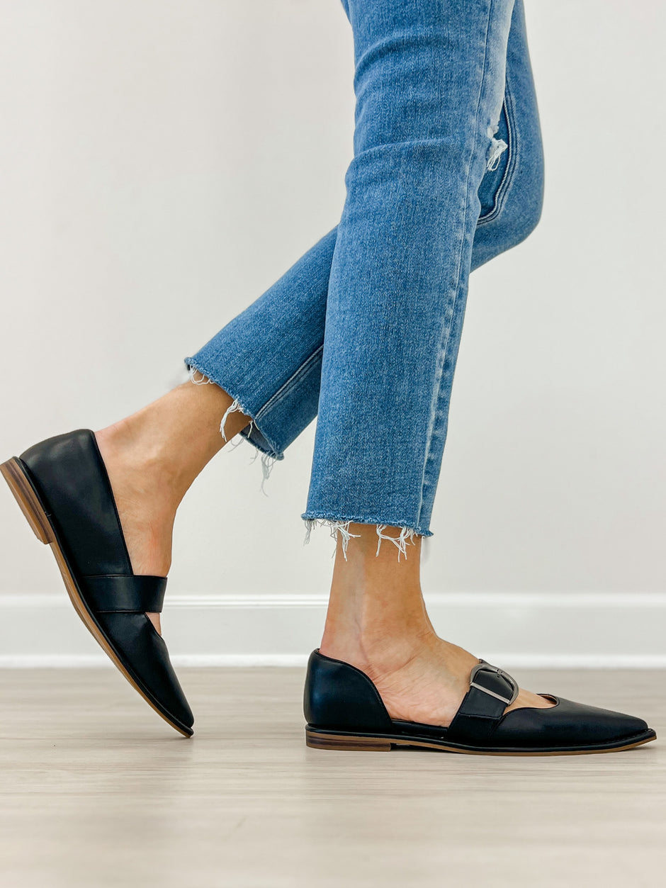 Yellowbox Romeria D'Orsay Flat in Black