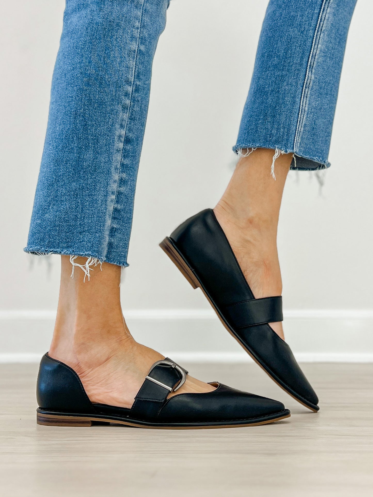 Yellowbox Romeria D'Orsay Flat in Black