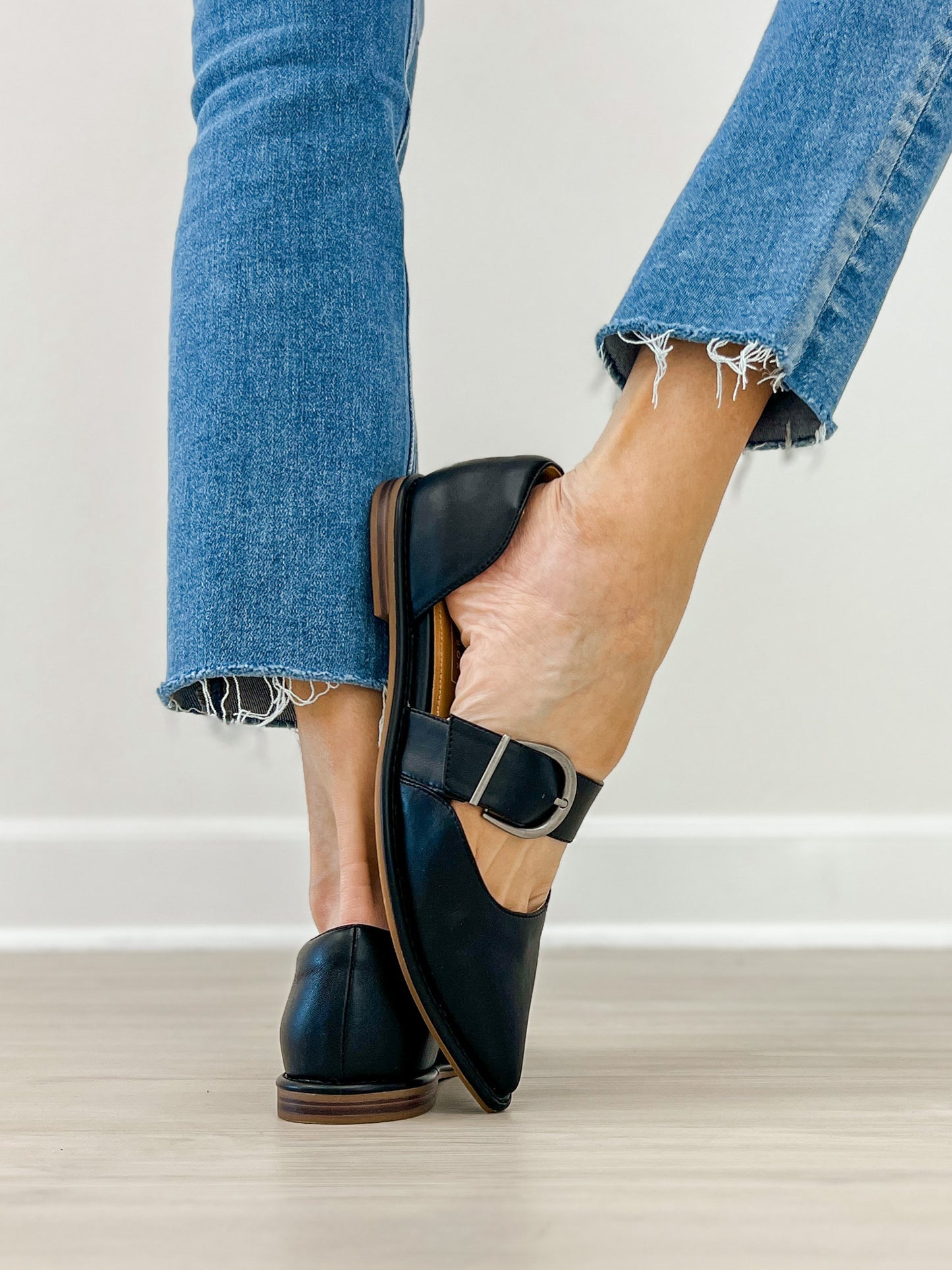 Yellowbox Romeria D'Orsay Flat in Black