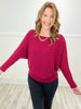 Relaxed Elegant Long Sleeve Knit Top