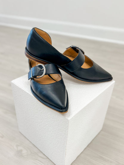 Yellowbox Romeria D'Orsay Flat in Black