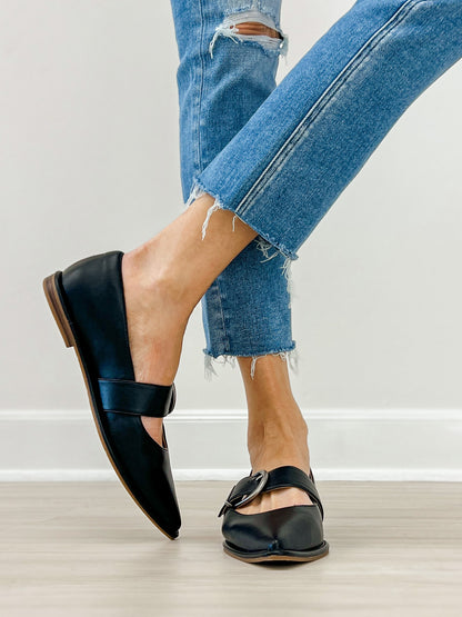 Yellowbox Romeria D'Orsay Flat in Black