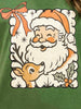 Retro Santa and Reindeer Graphic Tee