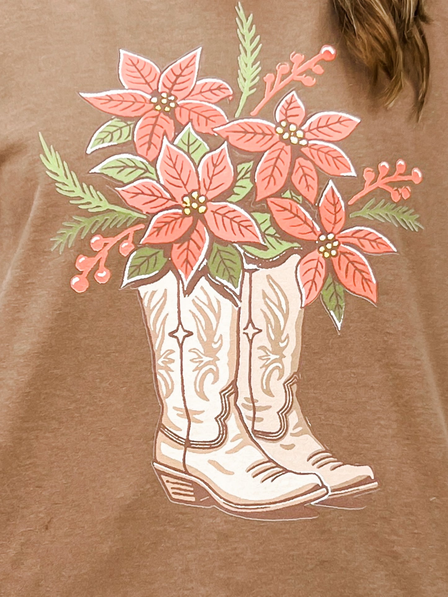 Festive Boots Graphic Tee
