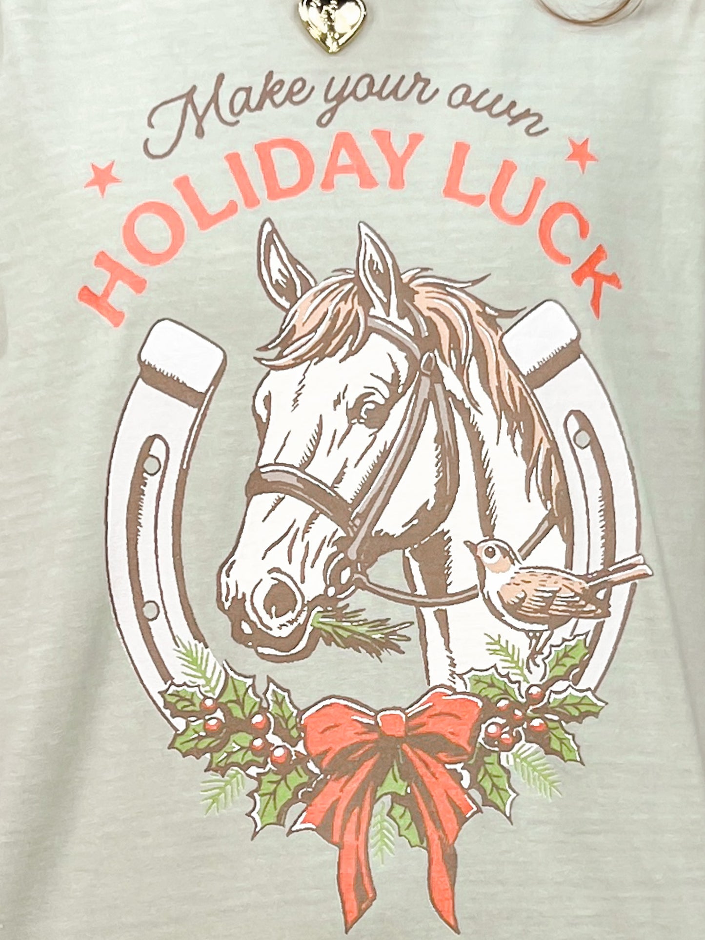 Make Your Own Holiday Luck Graphic Tee