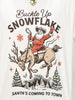 Buckle Up Snowflake Graphic Tee