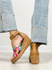 Corkys Rom Com Wedge Sandals in White Floral