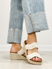Corkys Clueless Wedge Sandals in IVORY