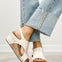 Corkys Carley Wedges in WHITE 2