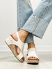 Corkys Carley Wedges in WHITE 2