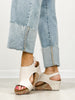Corkys Carley Wedges in WHITE 2