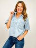 Judy Blue Boxy Featherweight Work Shirt