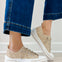 Very G Cream Aman Tooled Sneaker