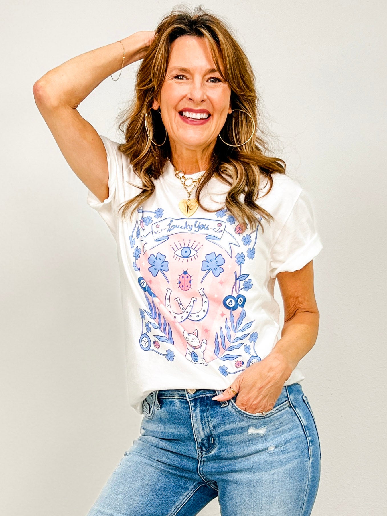 Lucky You Graphic Tee