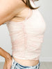 Lace Sleeveless See Through Top
