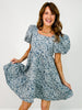 Dolly Doll Jacquard Dress with Side Pockets
