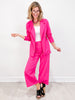 Magic Wide Cropped Pants in PINK SAPPHIRE