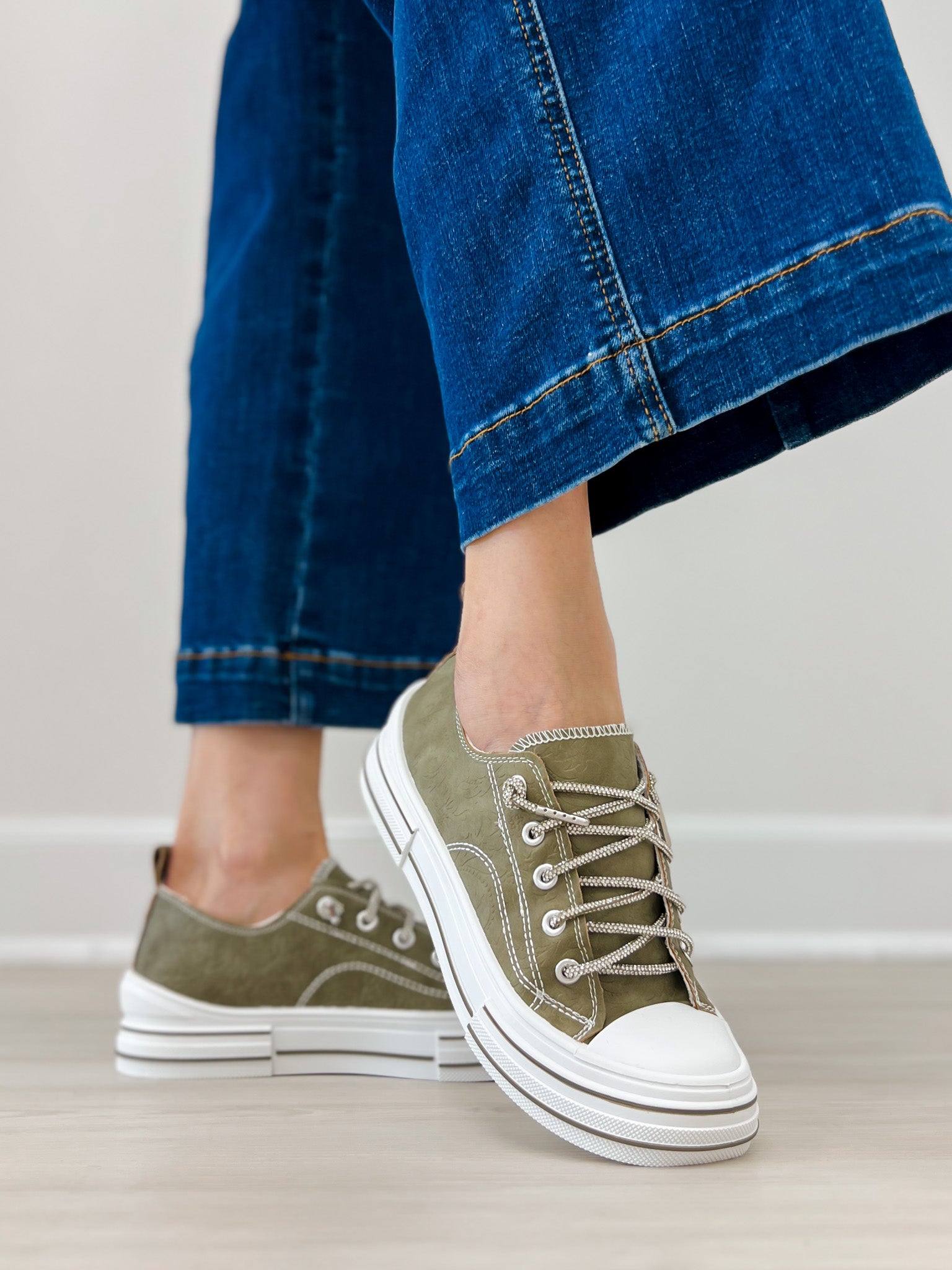 Very G Sage Aman Tooled Sneaker