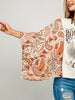 Rock N Roll Vintage Graphic Kantha Top
