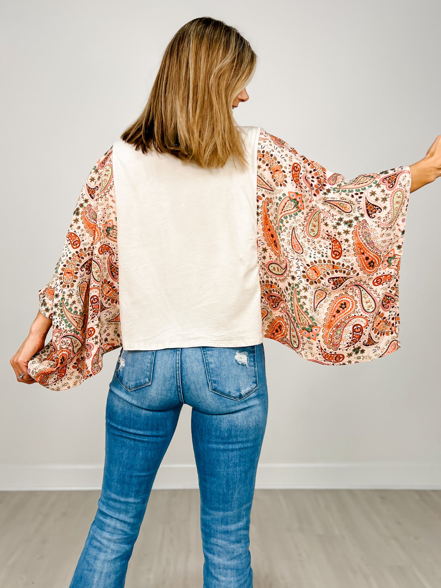 Rock N Roll Vintage Graphic Kantha Top