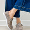 Very G Grey Holly Print Shoe