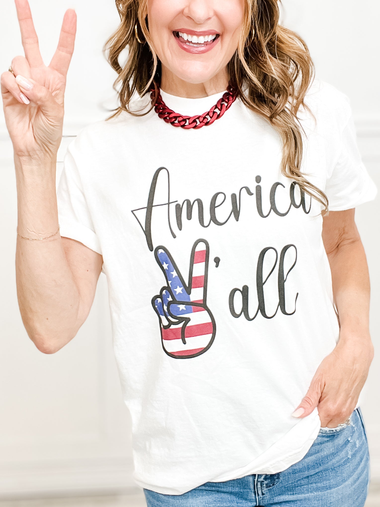 America Y'all Graphic Tee