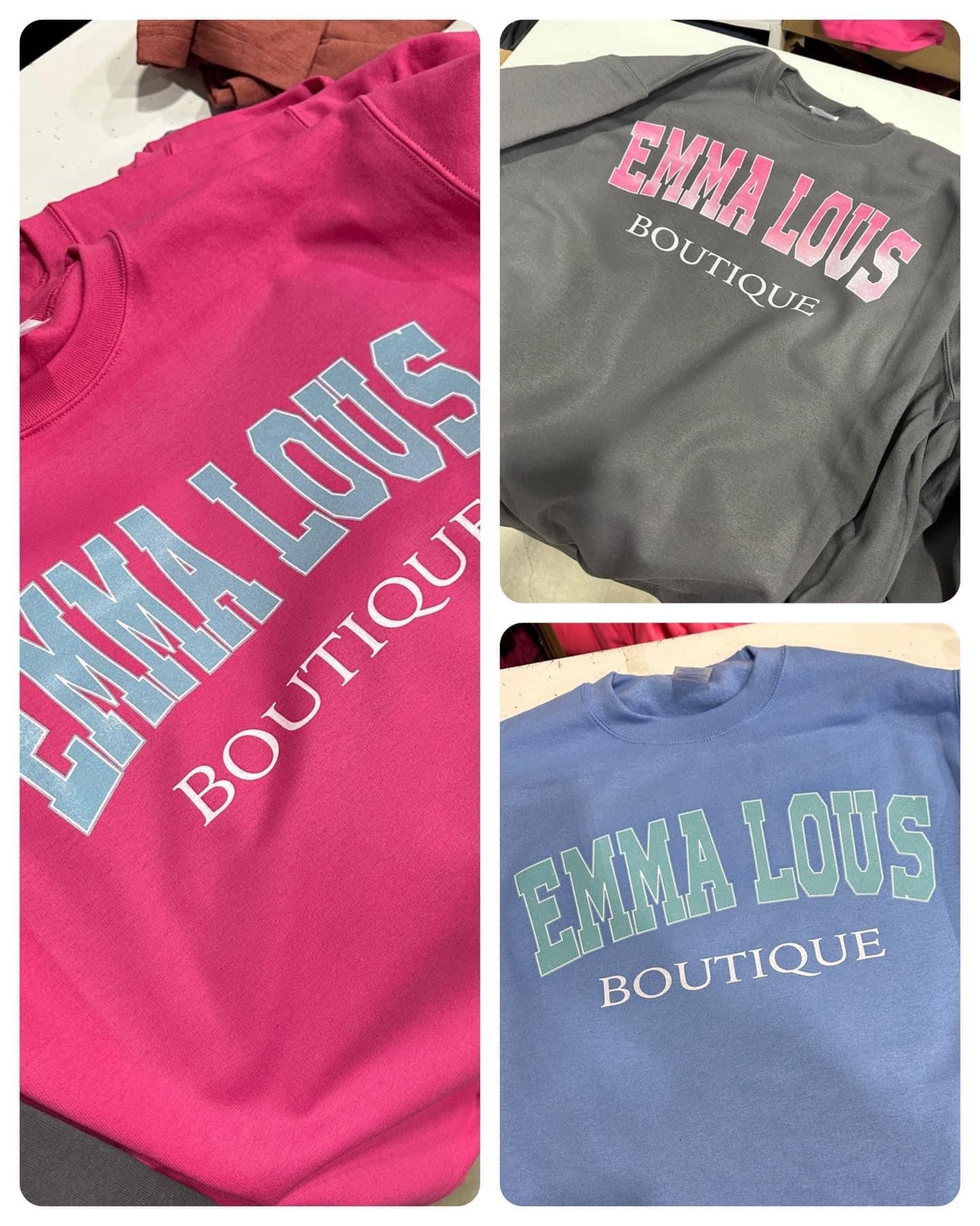 Emma Lous Boutique Sweatshirt Top