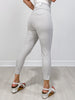 Magic High Waisted Double Knit Skinny Pants in PEARL GREY