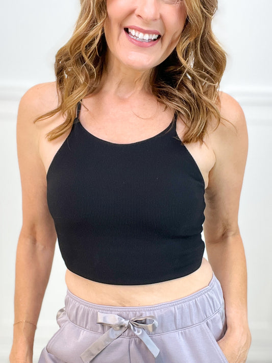 Raising the Bar Nylon Crop Top