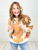 Flower Child Floral Patter Hoodie Sweater