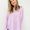 Long Sleeve Thermal Knit Pullover Top