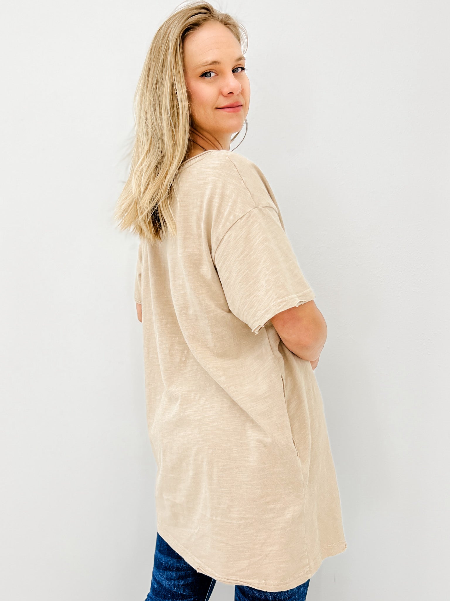 Prosperity of Mary Washed Shirt