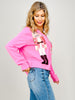 Queen of Sparkles Pink Nutcracker Cardigan