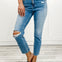 Vervet "Adele" High Rise Slim Straight Leg Jean