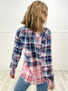 Merica Bleached Flannel Top