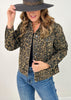 Judy Blue Leopard Print Boyfriend Denim Jacket