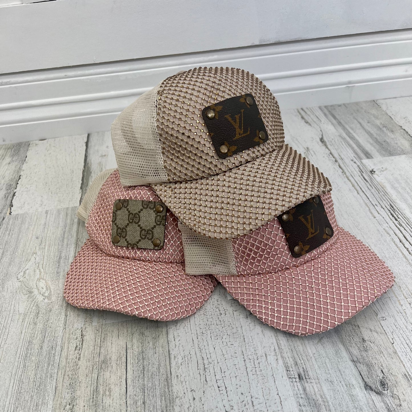 Upcycled Louis Vuitton Hat 